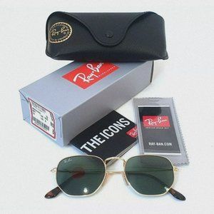 New Ray-Ban Hexagonal Flat Lens 3548 Authentic